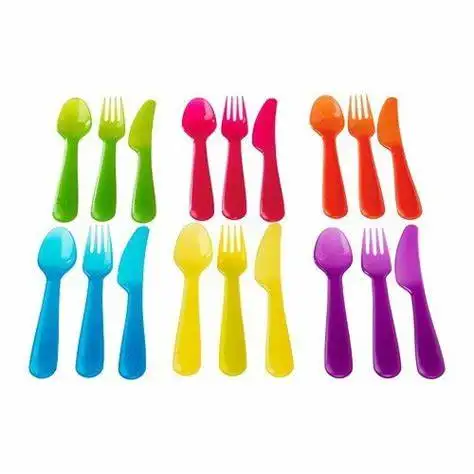 

Wholesale Chinese Manufacturer Disposable Composatble Biodegradable PLA/PS/PE/PP Spoon Knife Fork Cultery, Customized color