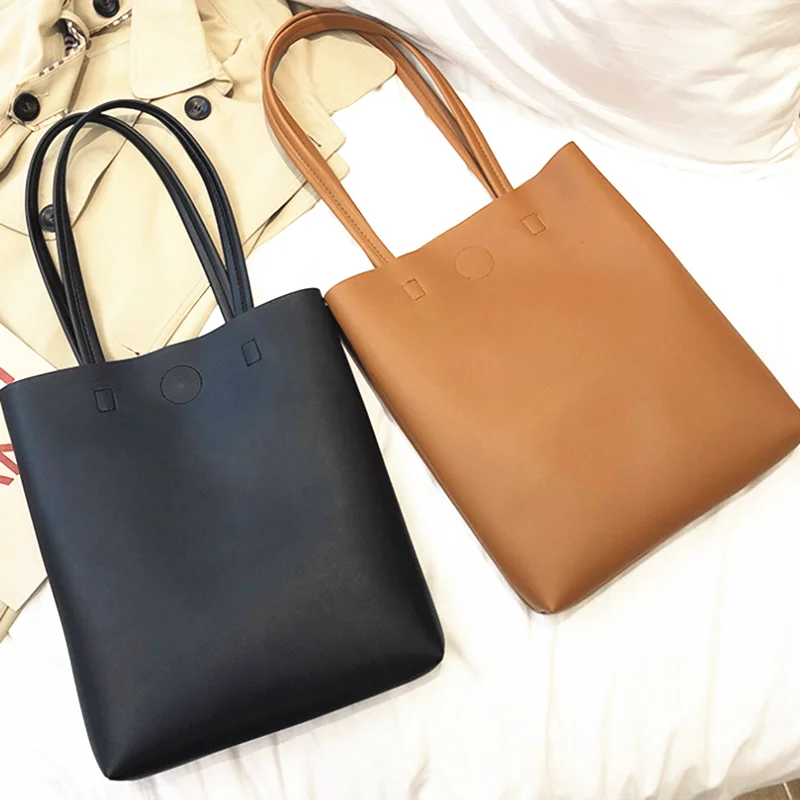 

2021 New Bag Women Fashion Simple Shoulder Bags Korean Style Large-Capacity Luxury Tote Bag for Ladies