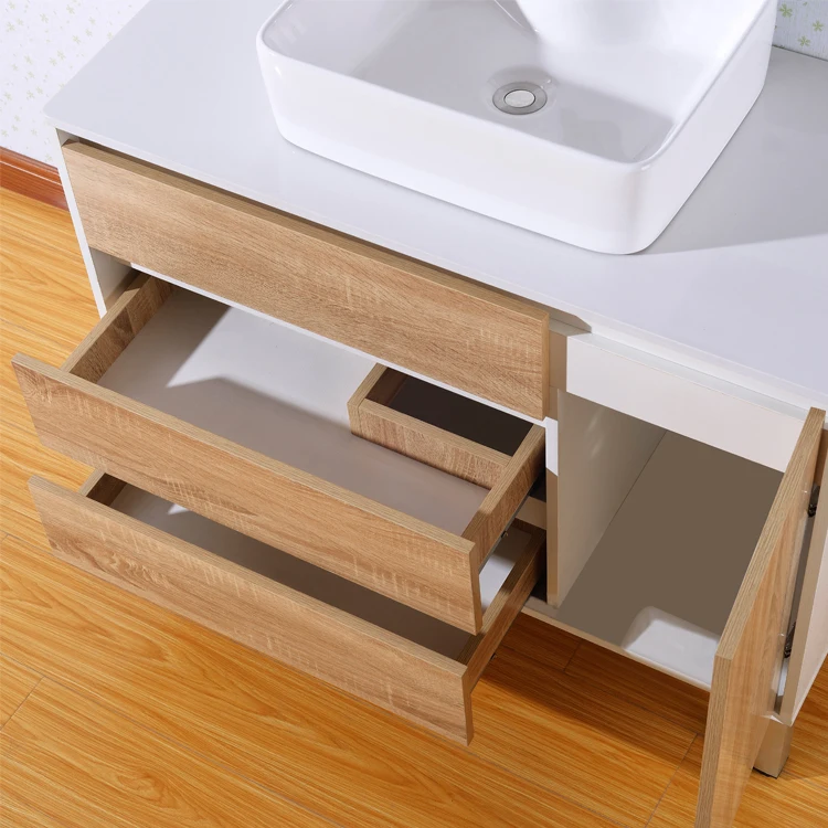 Mueble De Baño Con Lavabo De Mármol,Mueble Moderno,Armario De Baño Con