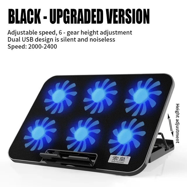 Venta al por mayor fan base laptop Compre online los mejores Venta Al Por Mayor Venta Caliente Portátil Almohadilla De