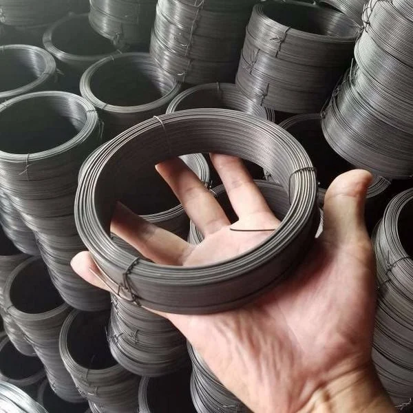 Bwg18 Double Twisted Black Annealed Steel Wire With 1.24mm Iron Wire In