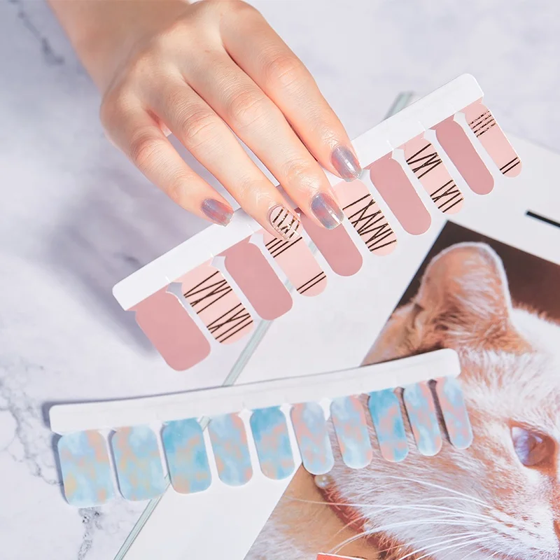 

Factory Glitter color Nail Polish Sticker Nail Supplies