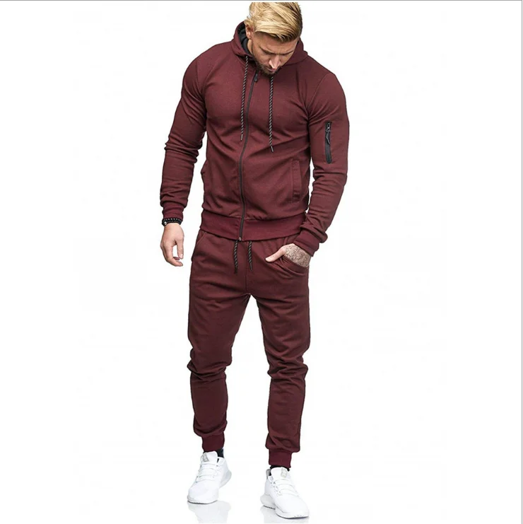 

Sport Suit Men Hoodies Sets Mens Gym Sportswear Male Tracksuit Set
