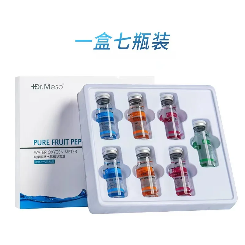 

2023 Hydra solution with 7 bottle for Jet Peel Diamond Micro Dermabrasion EMS Bio Skin Massage Oxygen Water liquid beauty spa