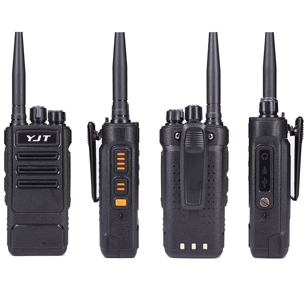 

10 Watts A850 Handheld Two Way Radio A850 Walkie Talkie 10W 10KM Range For Security Guards KU006