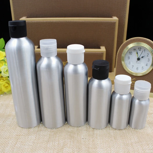 
Hengjian 30ml 50ml 100ml 120ml 150ml 200ml 250ml 500ml Aluminum Shampoo Shower Gel Container With Flip Cap 