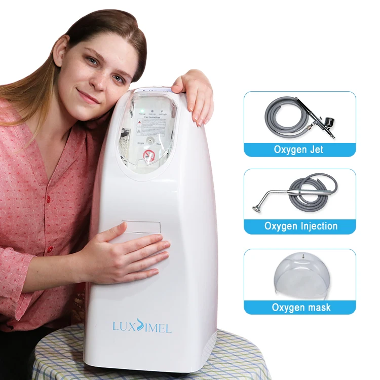 Portable Hyperbaric Beauty Skin Rejuvenation Oxygen Jet Peel Dome Mask