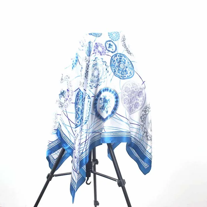 

No Minimum 100% Pure Silk Scarf Suzhou Custom Printed Silk Scarves