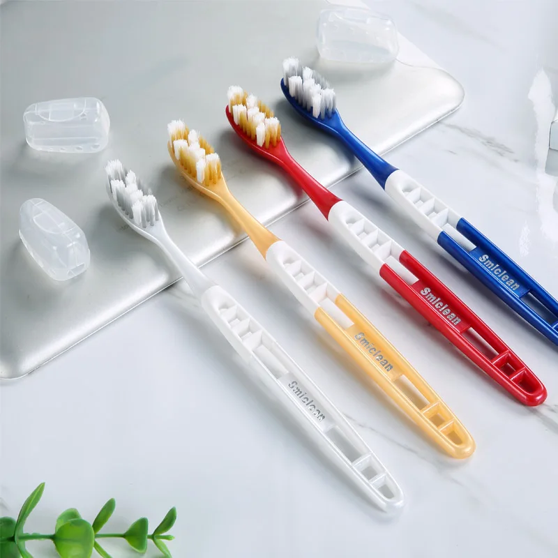 

dupont tynex toothbrush filaments complete toothbrush wholesale, Yellow, blue, silver, red