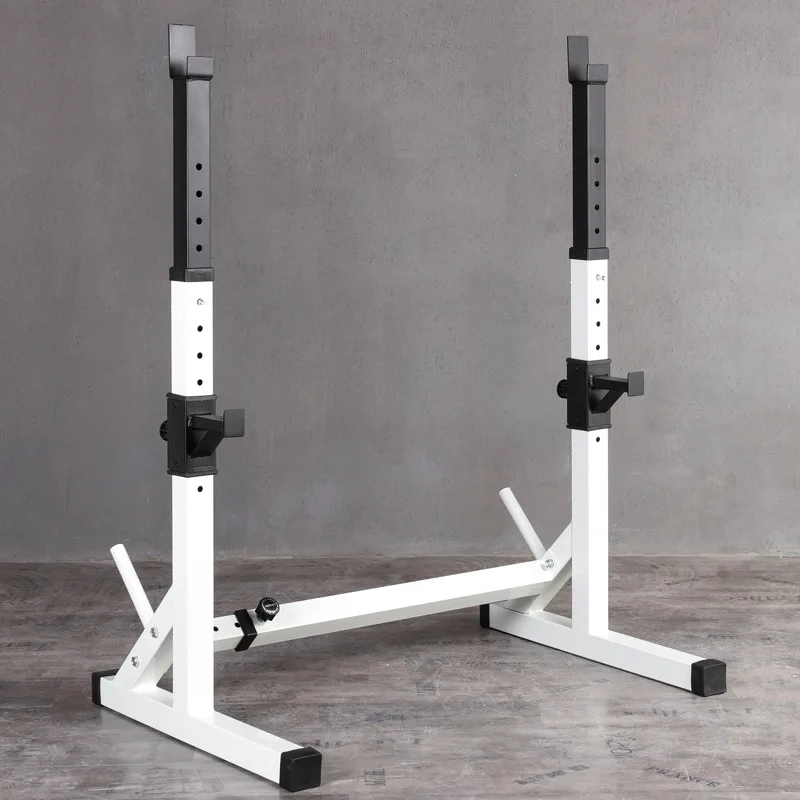 

Home Gym Equipment Bench Press Power Rack Weight Lifting Dip Station Barbell Stand Squat Rack