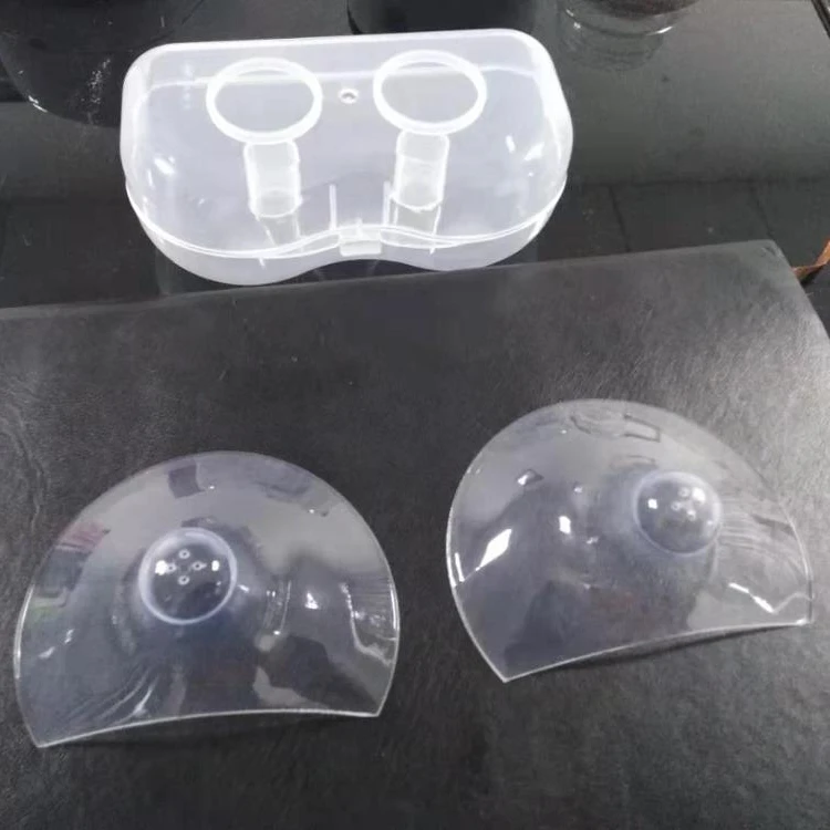 

Cmbear nipple cover breast feeding nipple protective silicone breast cover protective shield, Transparent