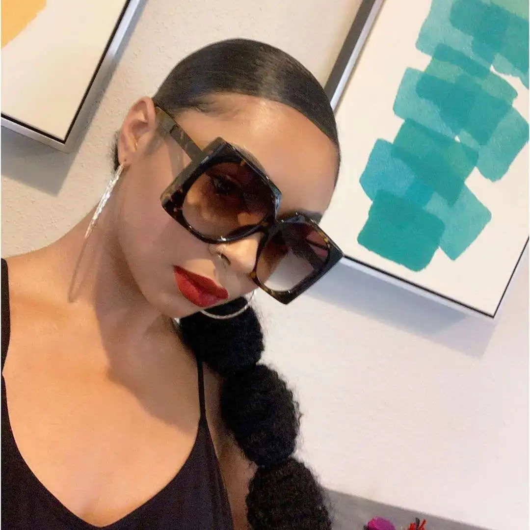 

NWOGLSS 9040 Hot Sale Round Lens PC Frame Women Fashion Sunglasses