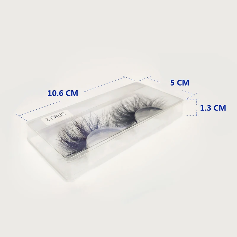 

Private lable eyelash vendor customized boxes triangular short real mink eyelashes vendor