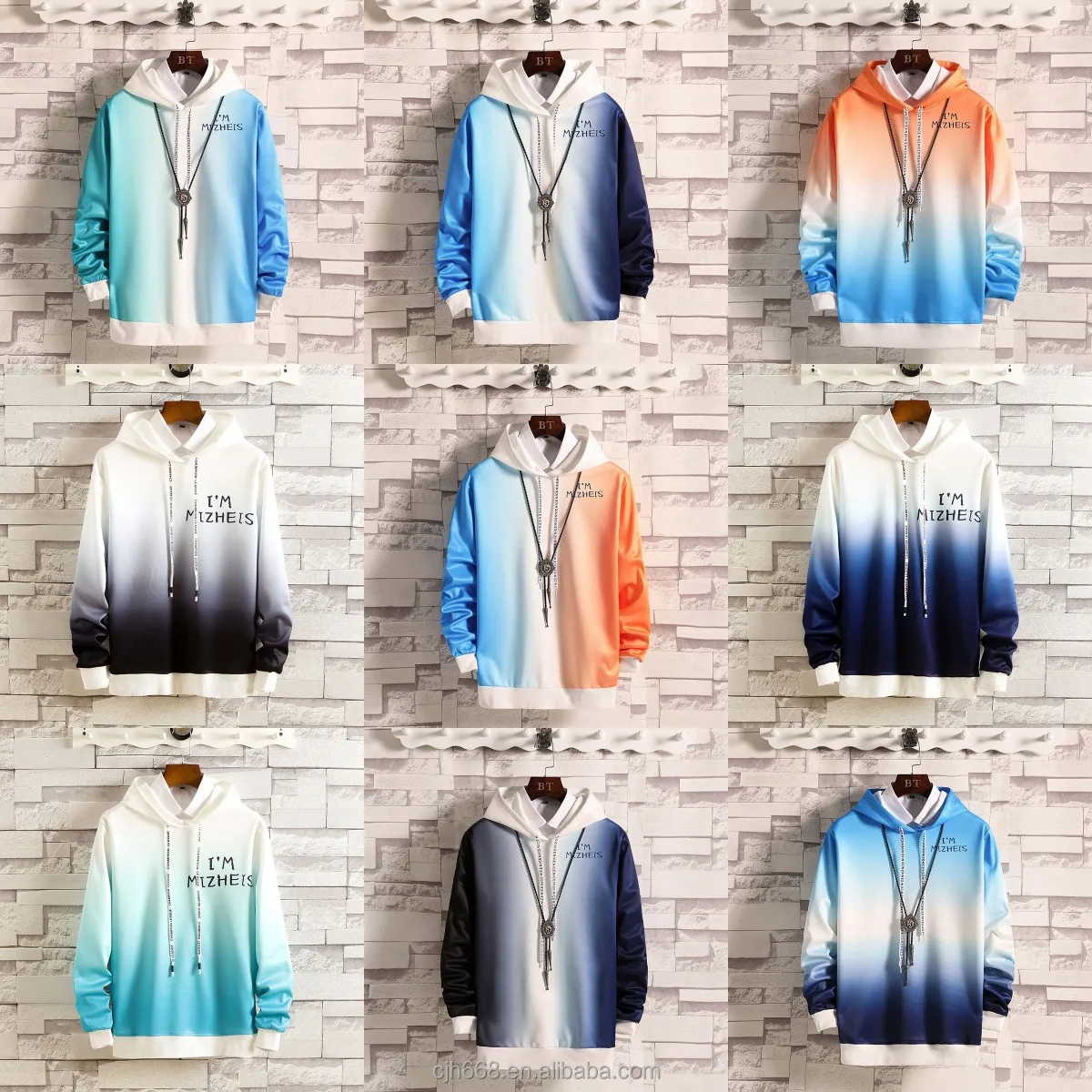 

Made in China new autumn and winter men slim hoodie design high quality sublimation letter men's hoodie cheap wholesale, Customized color