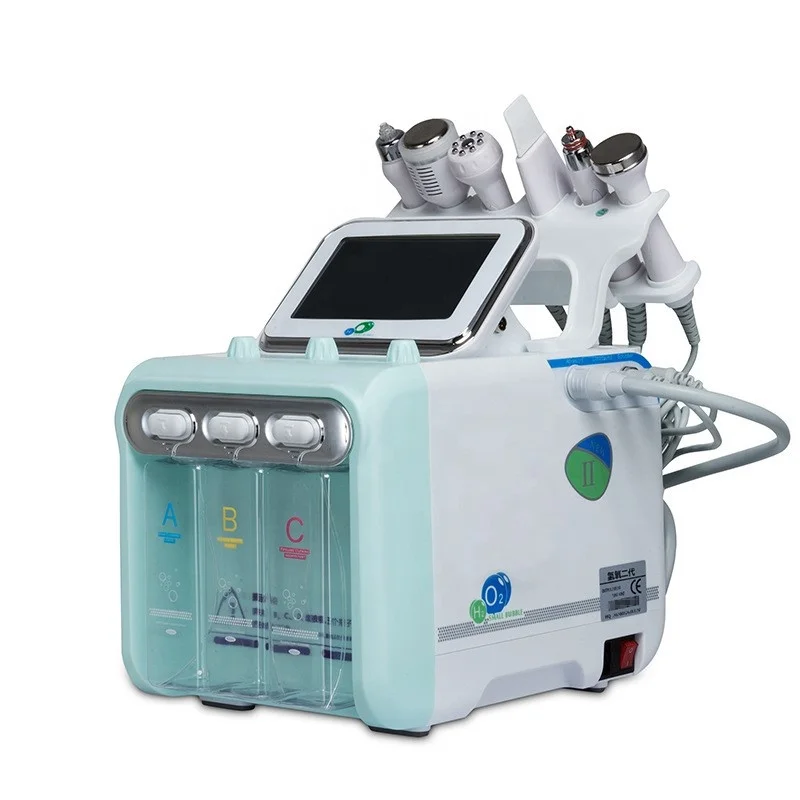 

Best Sellers 2020/2021 6 In 1 Oxygen Jet Diamond Dermabrasion Device Micro-Touch Hydracare Dermaplaning Facial Machine