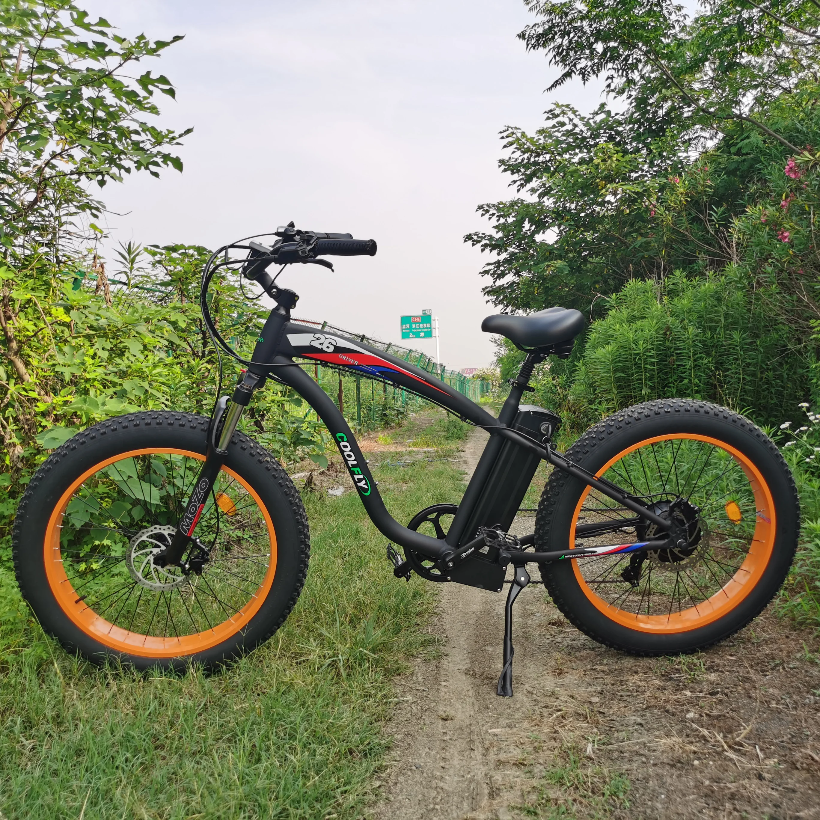 

Big power beach cruiser electric bike fat tire electric fat bike 1000w with lithium battery