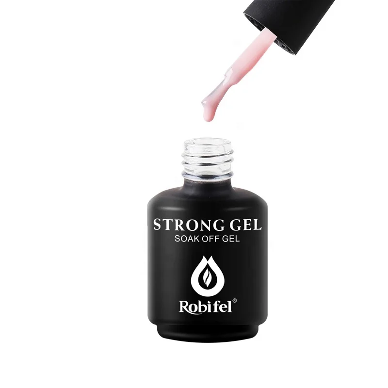 

Robifel strong gel soak off 12 colors gel wholesale private label sticker art beauty strong color stamping gel