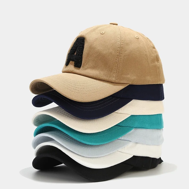 

Free shipping wholesale stereoscopic a letter student leisure unisex fashion baseball hat