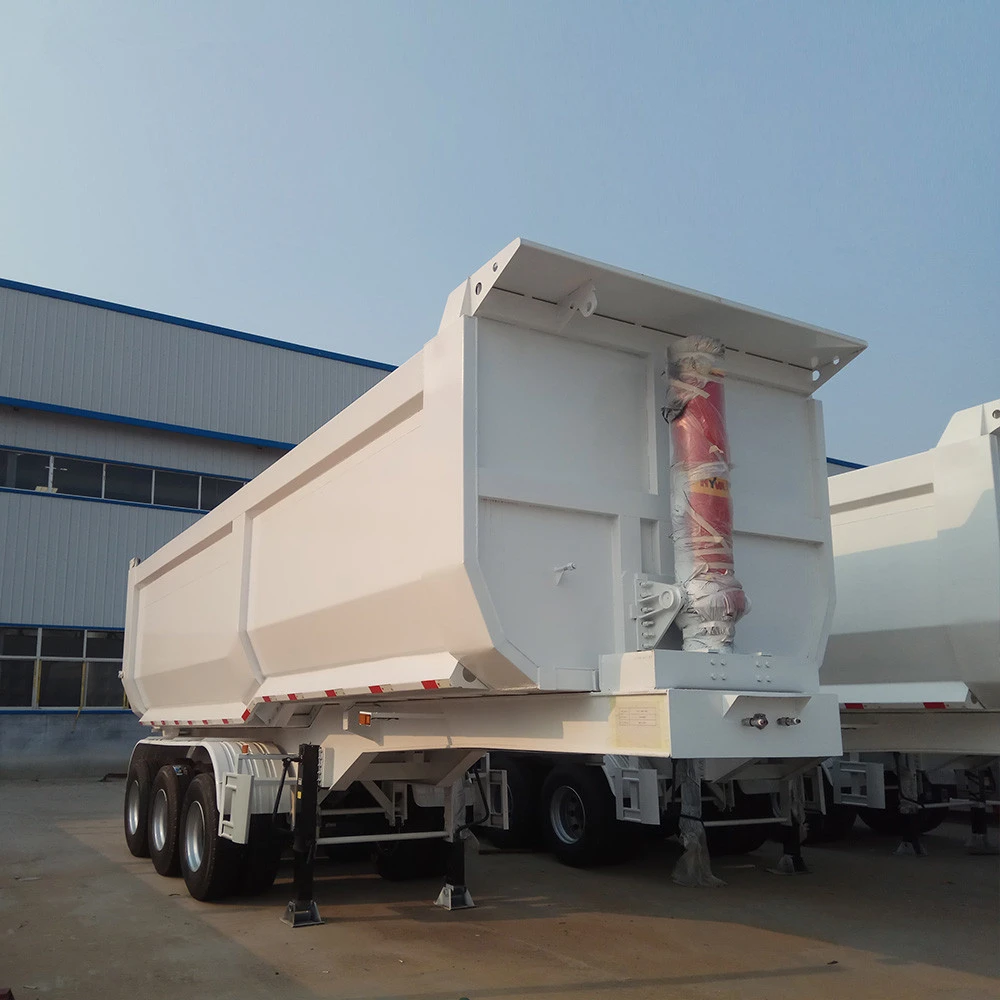 

new Heavy Duty 40/50 Tons Dump Semi Trailer 3 Axles Used Dump Truck Trailer