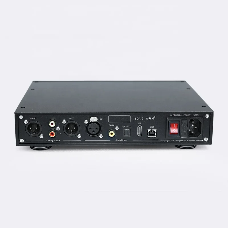 

Singxer SDA-2 DAC NOS Native Direct Solution DSD512, AK4497 DAC Balanced Hifi Headphone Amplifier
