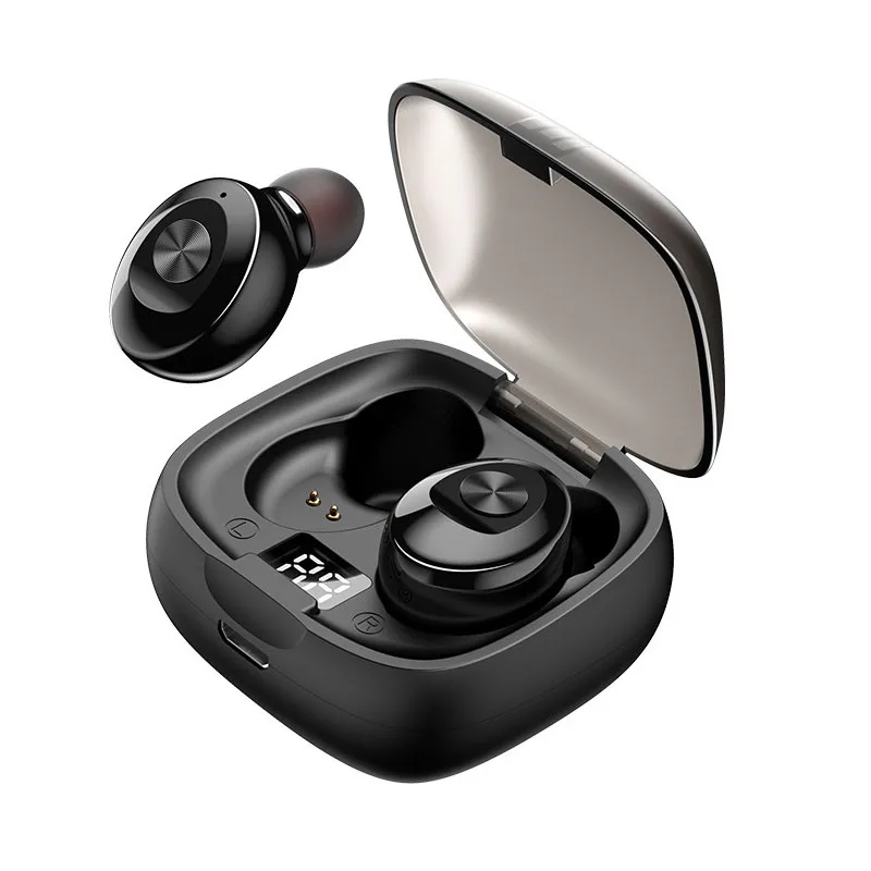 

XG08 TWS Wireless Earphones BT5.0 Sport Mini Earbuds Stereo Bass Sound LED Display IPX5 Waterproof Gaming Headset Headphone