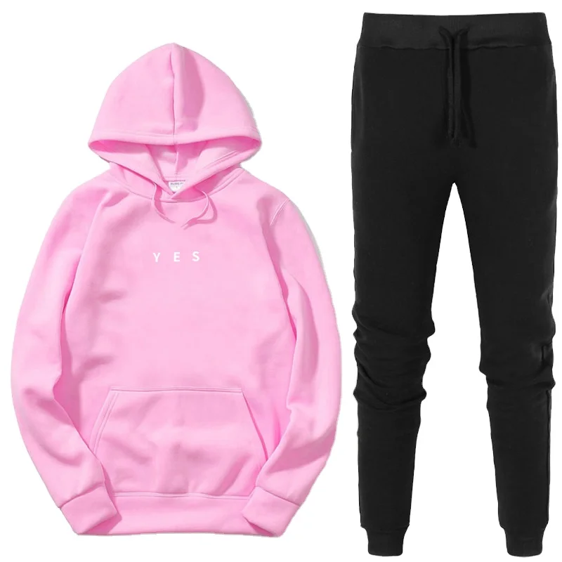 

2021 New women hoodie sweatsuit casual tye dye hoodies and sweatpants for women