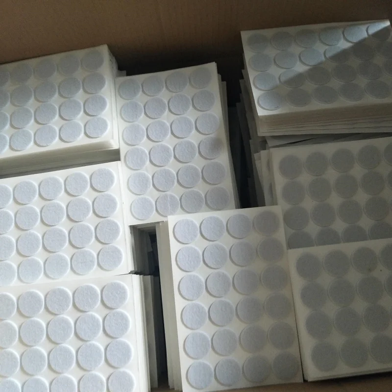 factory supply customized size felt pad 1/4