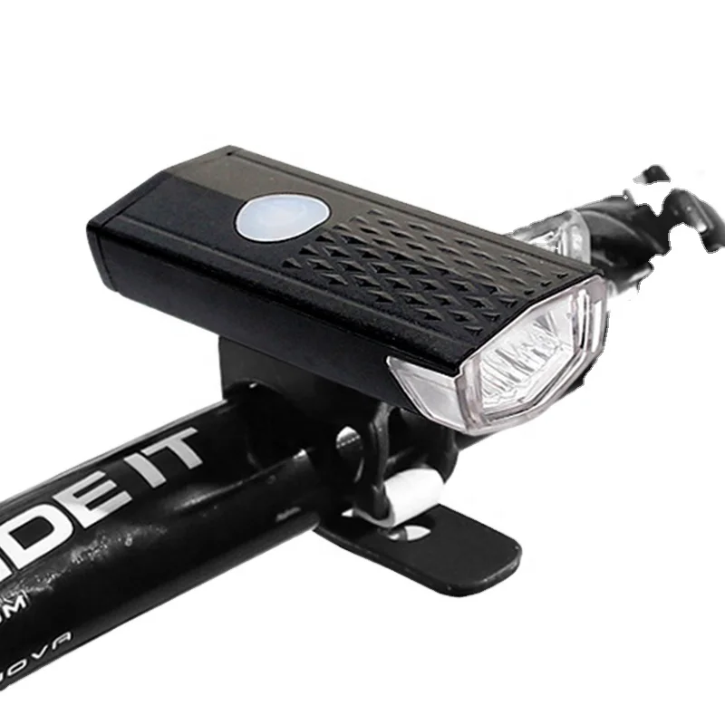 

Waterproof Bike Light 300 Lumens MTB Bicycle Front Light USB Rechargeable LED Flashlight Lightweight Cycling Headlight