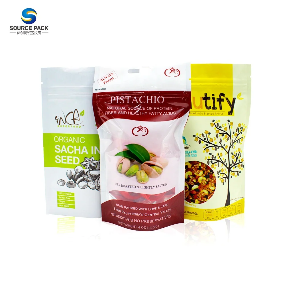 

Matt finished chia seeds plastic packing bag