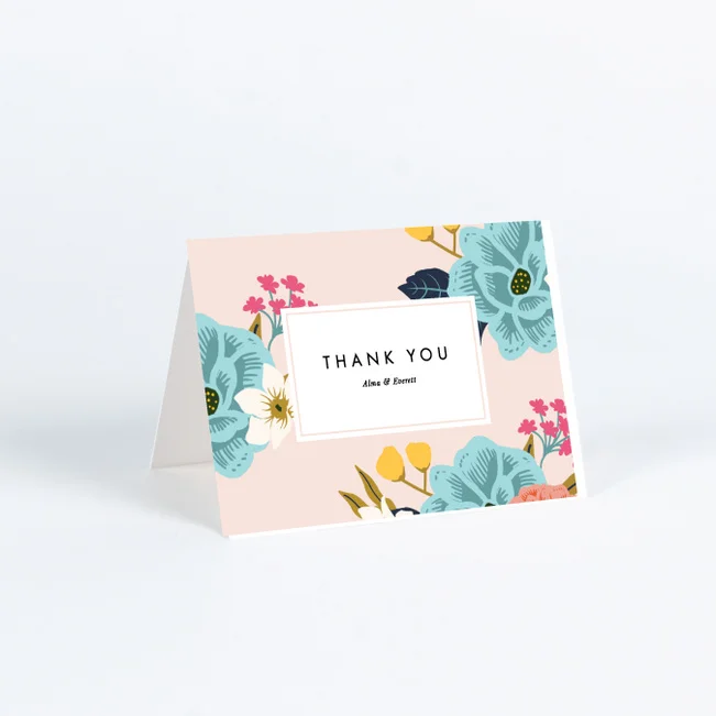 Custom high quality Black greeting card , embossing gold foil stamp thank you card