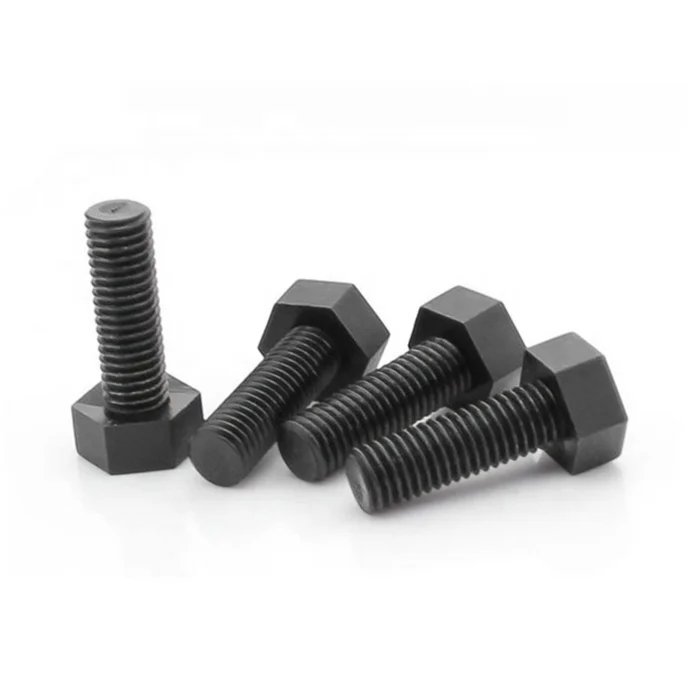 
Customized ANSI standard inch steel grade 8 black Hex head bolt 