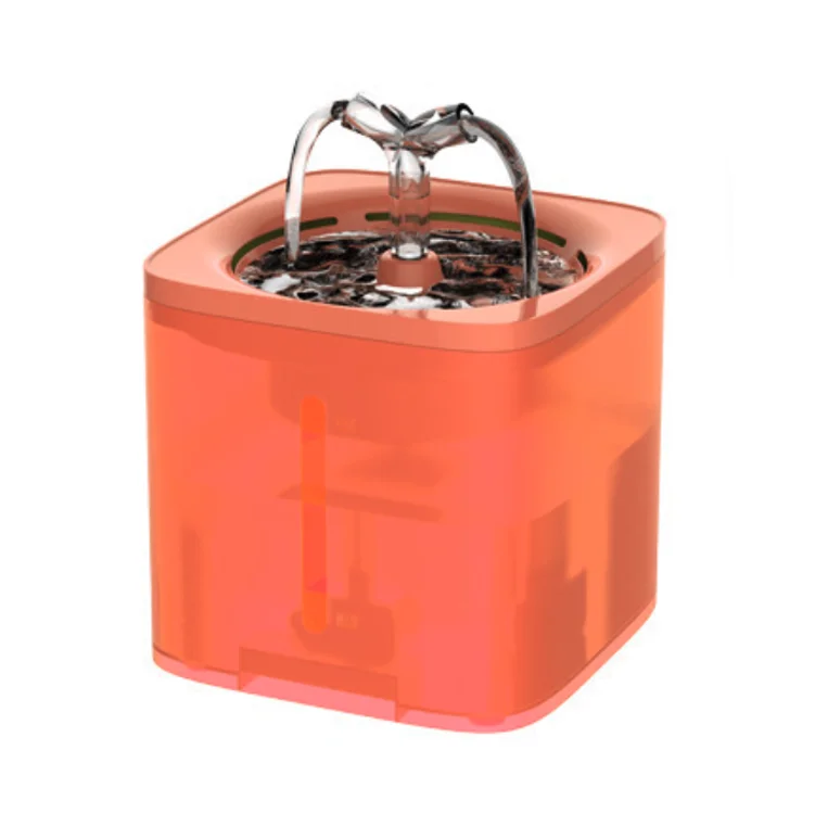 

High Quality Healthy Pet Water Fountain For All Season Cat Water Fountain Colorful Dog Water Fountain, Green/blue/gray/orange