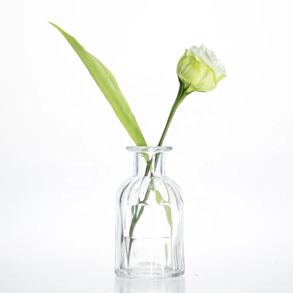 

Wholesale Glass Flower Vase For Home Decor Medium, Clear transparent