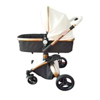 

2019 Aulon brand oem high view baby stroller 3 in 1 carriage with EN1888