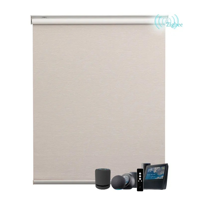 

Smart Control blackout alexa roller blinds window shade, Customized color