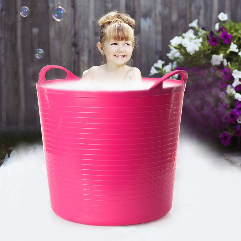 

Wholesale bath tub for baby deep baby bathtub plastic bath tub for kids, Yellow red purple green blue