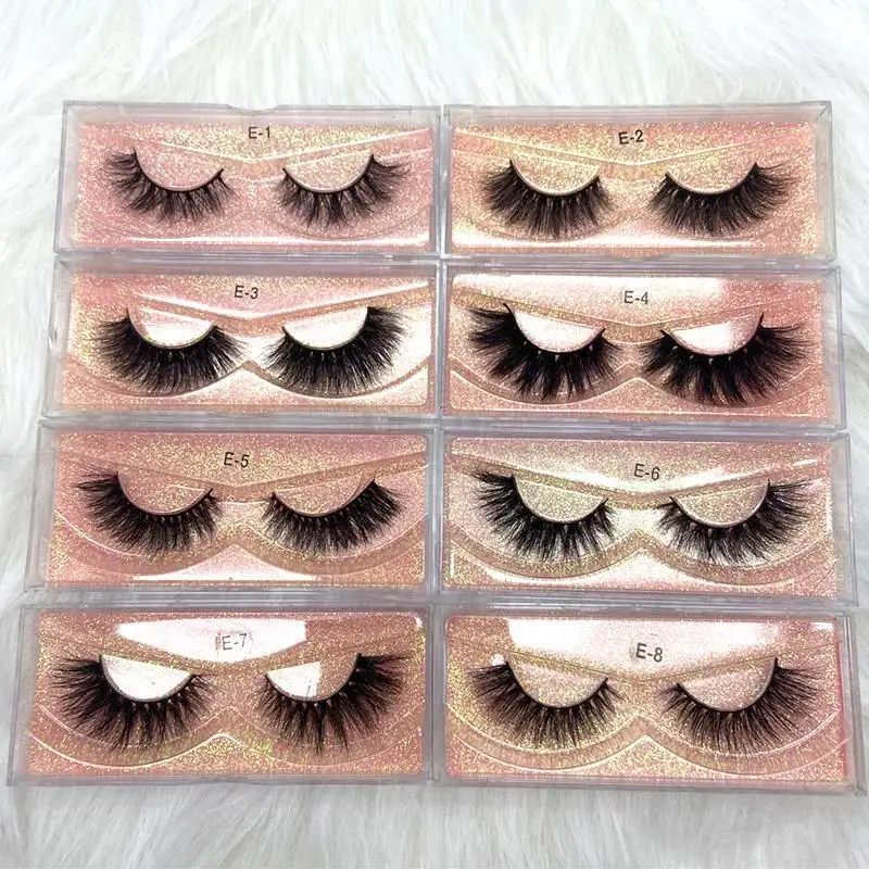 

Factory wholesale price 3d mink eyelashes real siberian mink lashes with customize own brand box