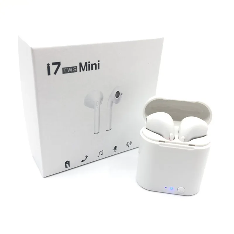 

High configuration i7 mini tws Wireless Headset Headphone earbuds with charging case smaller than i7s tws