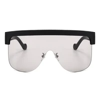 

Superhot Eyewear A0409 Fashion 2020 Men Women Oversized Flat Top One Piece Lens Shield Sunglasses