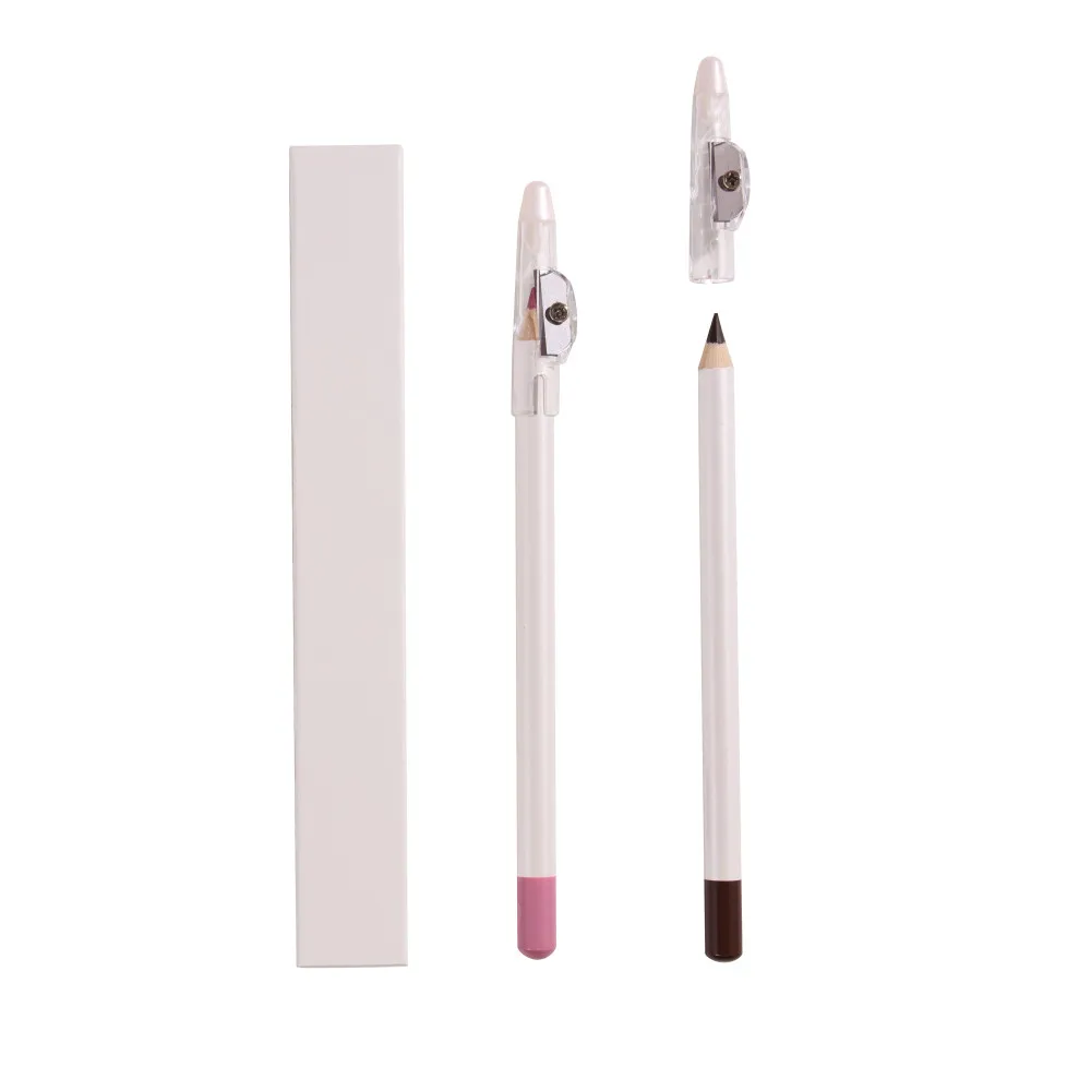 

16 Colors Lipliner Pencil Vegan Creamy Container Waterproof Custom Logo Eyebrow Pencil Private Label Lip Liner