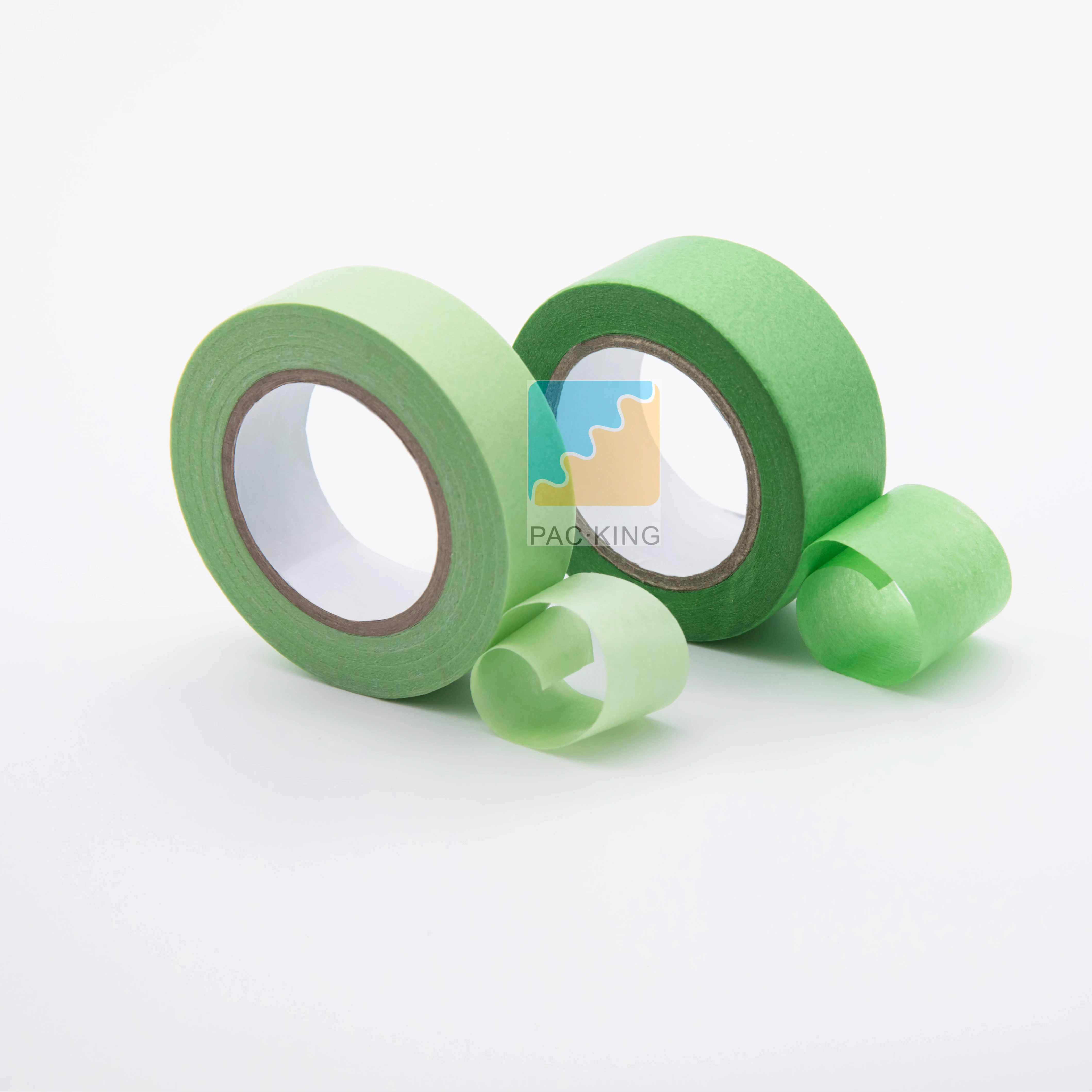 Wholesale Heat-Resistant Rubber Adhesive Colored Printed Goldband Rice Paper for Jumbo Roll Masking