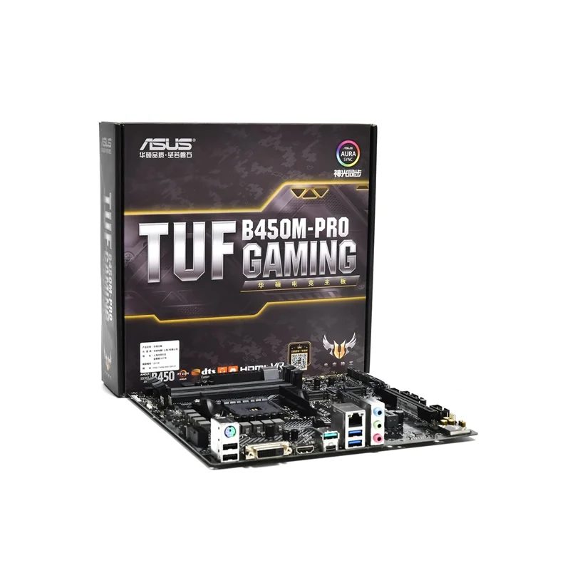 

Asus TUF GAMING B450M-PRO Motherboard DDR4 SSD M.2 AMD Ry zen Desktop B450 AM4