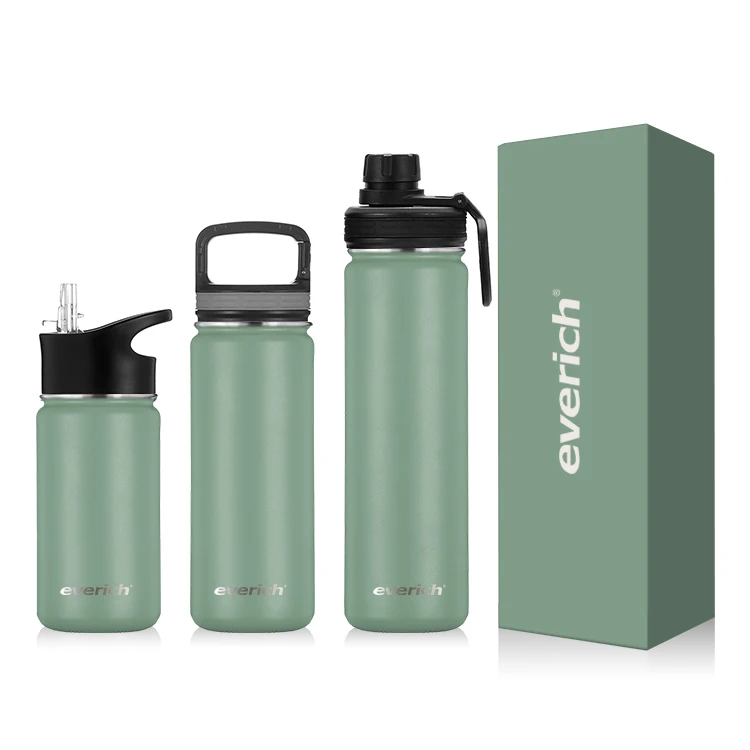 

Ship to door double wall wide mouth vacuum flask insulated stainless steel water bottles with customer logo, Customized color