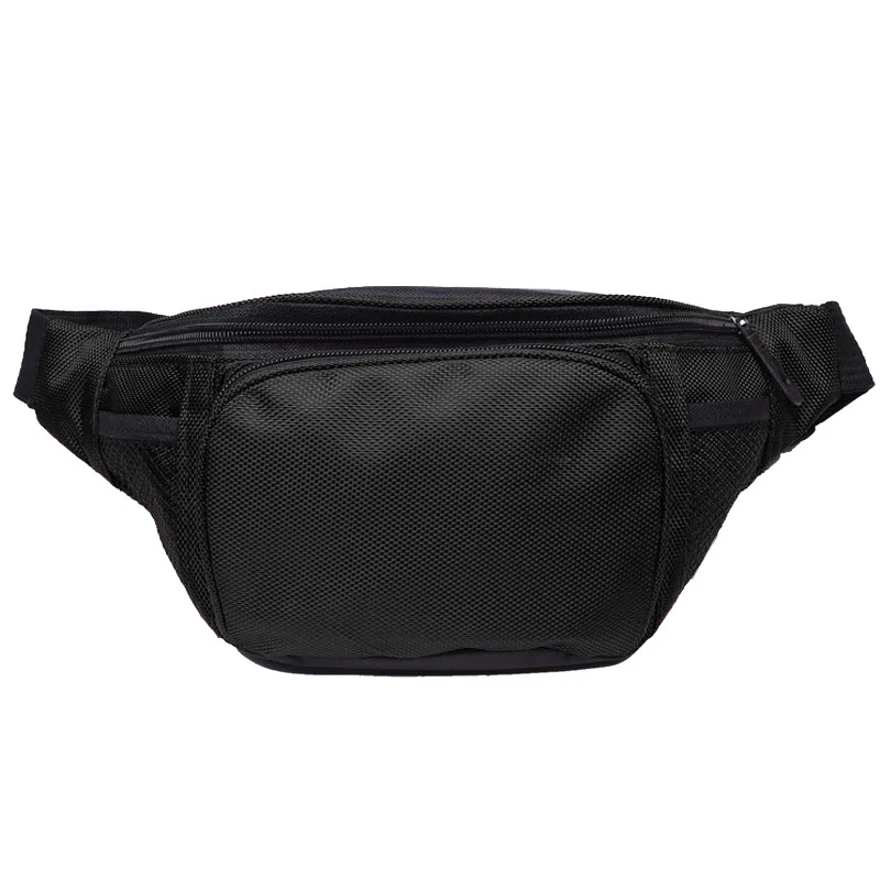 

Custom Design Multi-colors 3 zippers Sport Fanny Pack, White, black, green, pink, red, blue or custom colour available