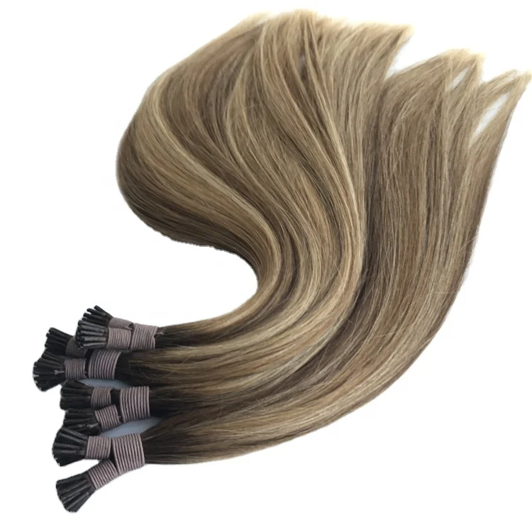 

Genleelai Luxury Top Quality Wholesale Virgin Remy Russian Hair Stick Flat Tip Hair Extension