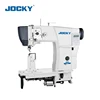 JK1591 Intergrated computerized post bed sewing machine, single needle, oblique body