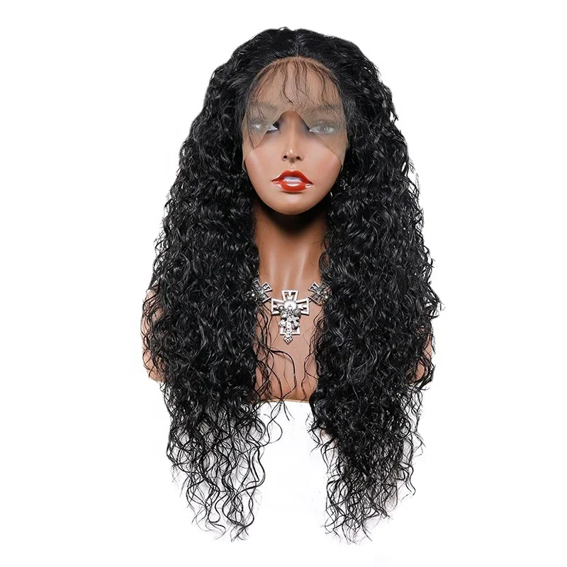 

Wholesale Cuticle Aligned Unprocessed Brazilian Virgin Remy Human Hair Kinky Curly 4*4 Lace Wigs For Black Women