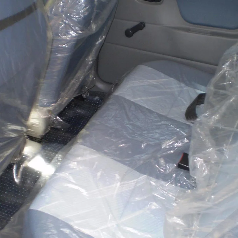 Car Disposable Universal Plastic Seat Covers for Car, Airplane, Restaurant, Bus Seats, Salon Chairs