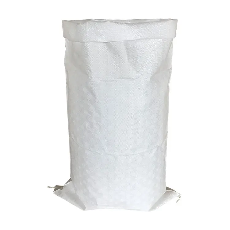 
Manufacturer Wholesale PP 25kg 50kg Polypropylene Plastic White Rice Flour Packaging Bags 