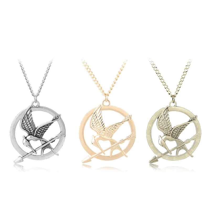 

Movie The Hunger Games Alloy Necklace for Women Girl Jewelry